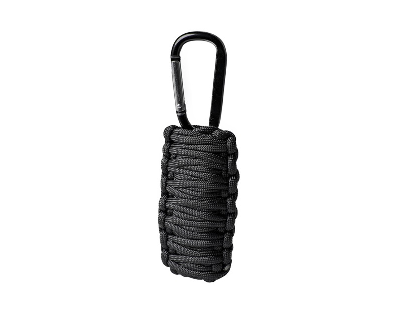 KIT MIC PARACORD PENTRU SUPRAVIETUIRE - NEGRU